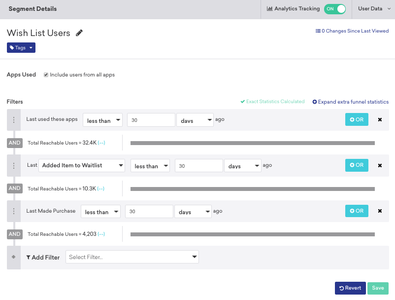 User segments Braze